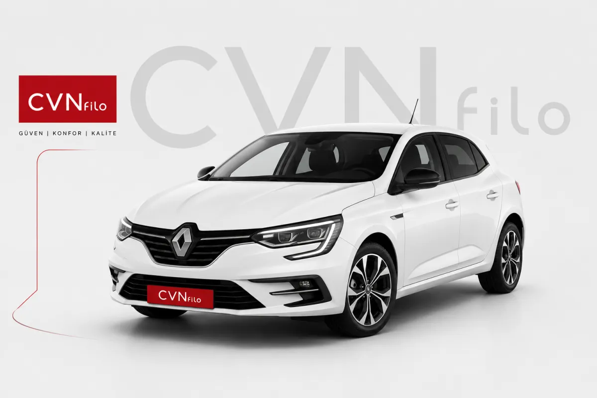 Renault Megane Sedan 1.3 Tce Icon Edc 140HP — uzun donem kiralama
