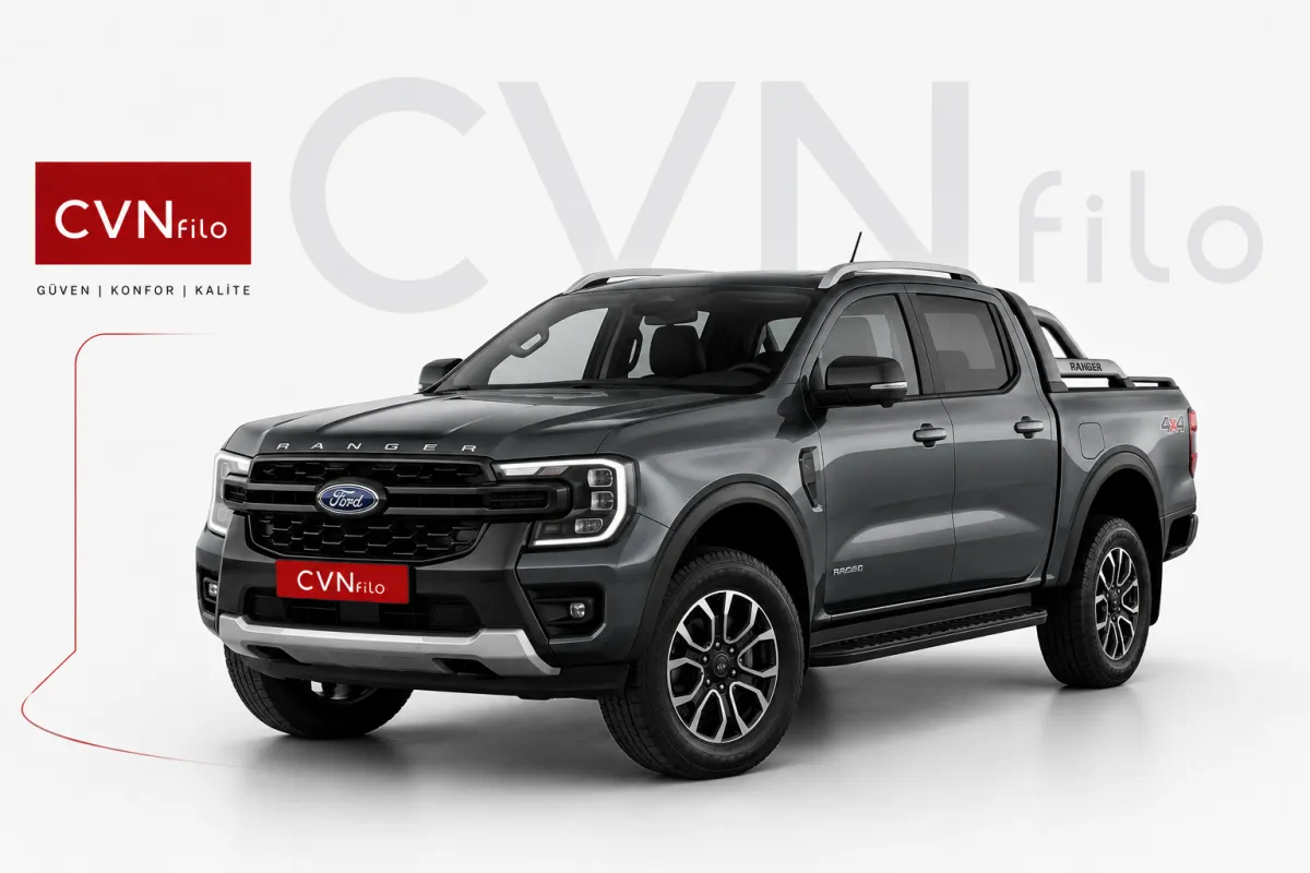 Ford Ranger 2.0 Ecoblue 4x4 Xlt 170HP — uzun donem kiralama