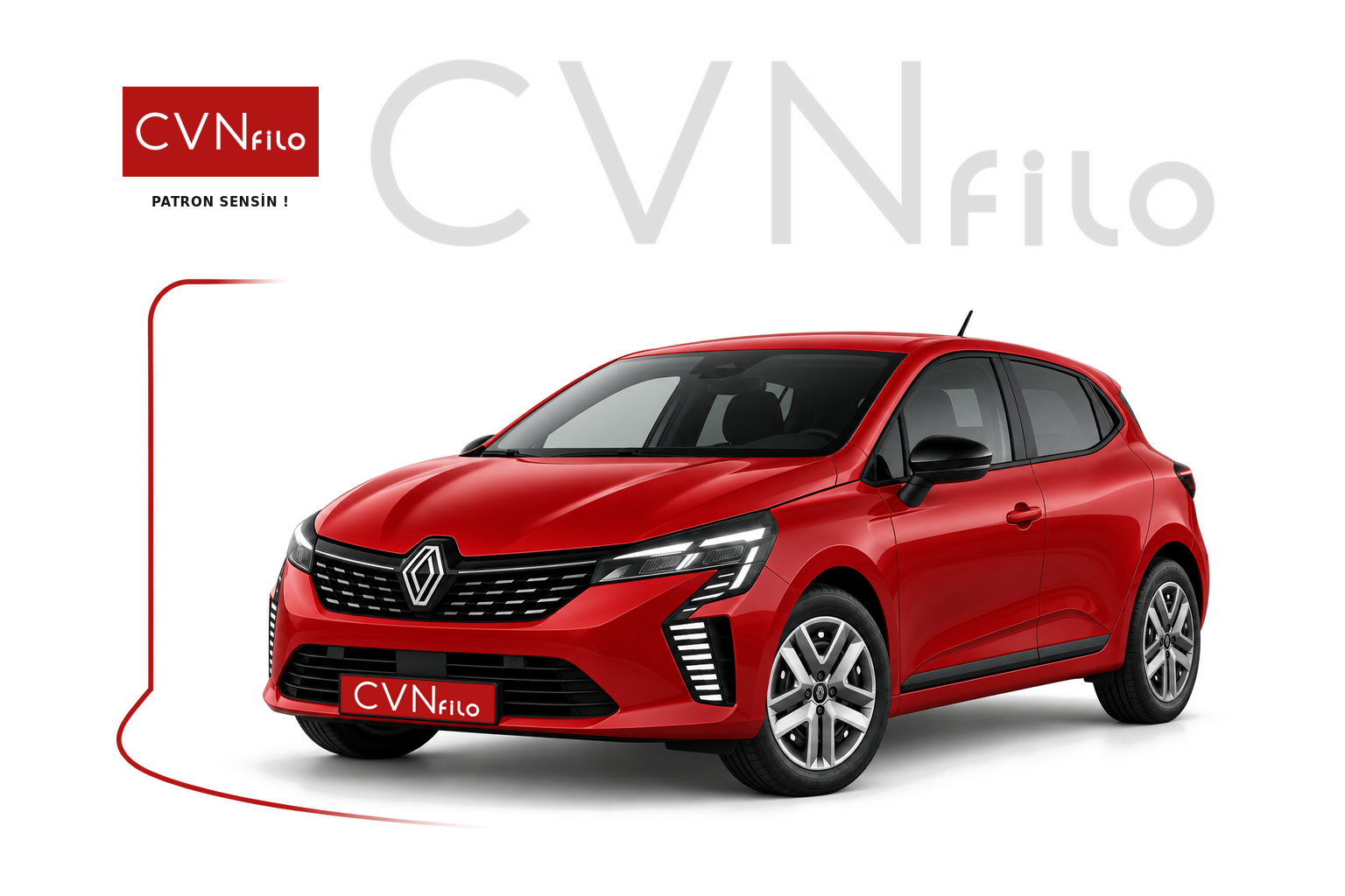 Renault Clio 1.0 Tce Evolution X-Tronic 90HP uzun dönem kiralama